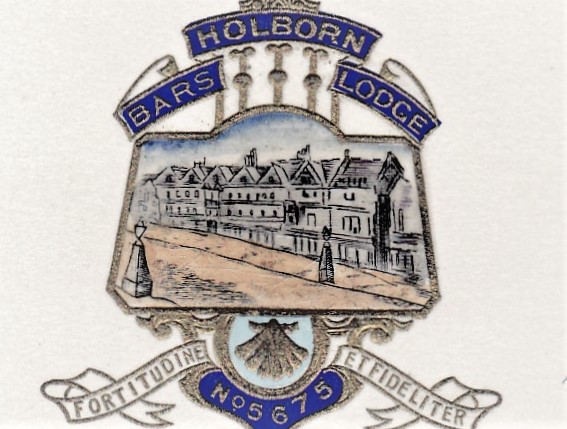 HOLBORN BARS LODGE BADGE